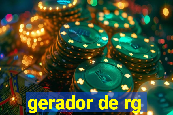 gerador de rg